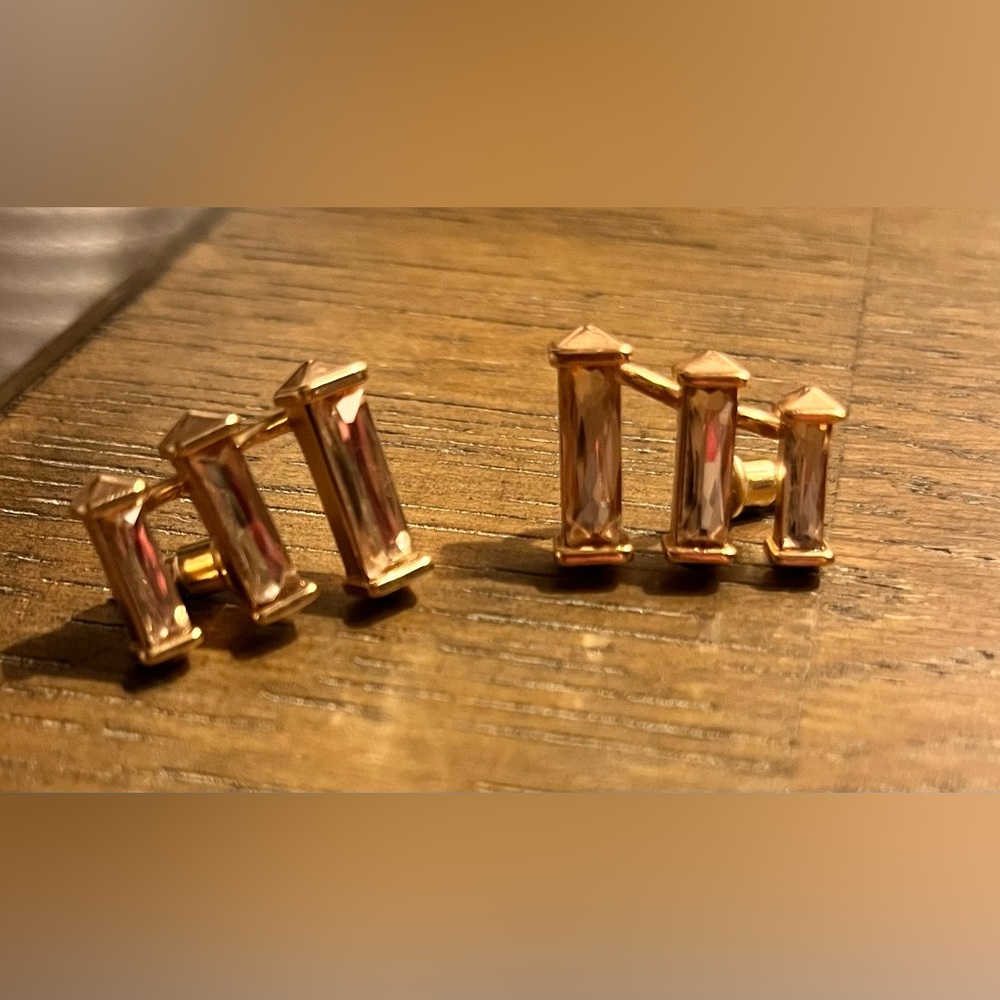 NWOT Rose Gold Kendra Scott Ear Climber earrings